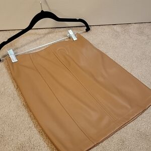 Faux Leather mini skirt